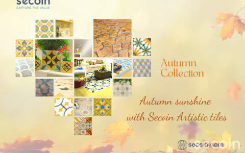 Autumn sunshine with Secoin Artistic Tiles